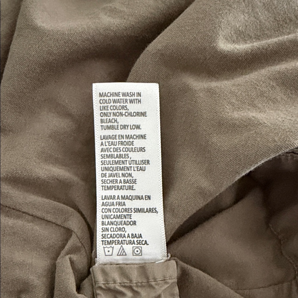 James Perse Khaki olive green parka Utility Jacket - Picture 7 of 7